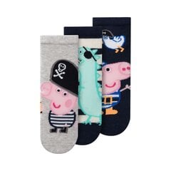 Name It PEPPAPIG 3-PACK SOCK 323010 цена и информация | Носки, колготки для мальчиков | pigu.lt