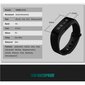 SKMEI L28 Black цена и информация | Išmaniosios apyrankės (fitness tracker) | pigu.lt