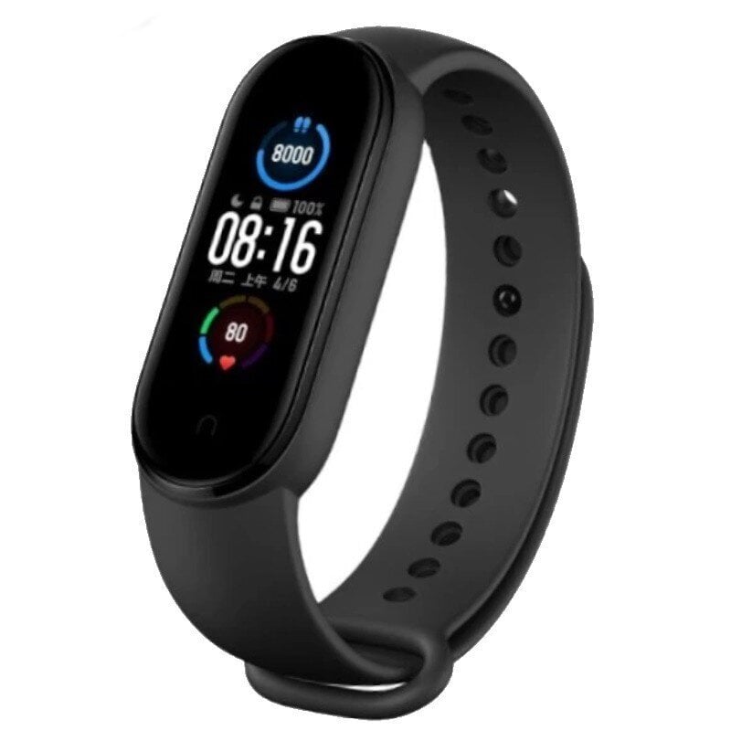 SKMEI M5-BK Black цена и информация | Išmaniosios apyrankės (fitness tracker) | pigu.lt