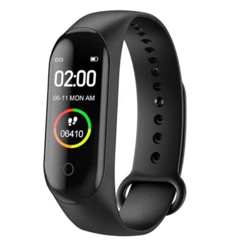 SKMEI M4-BK Black цена и информация | Išmaniosios apyrankės (fitness tracker) | pigu.lt