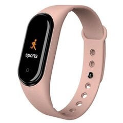 SKMEI M4-PK Pink kaina ir informacija | Išmaniosios apyrankės (fitness tracker) | pigu.lt