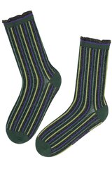 Kojinės moterims Brielle, žalios kaina ir informacija | Moteriškos kojinės | pigu.lt