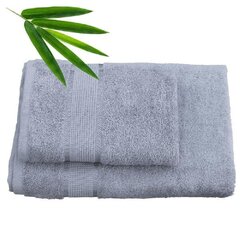 Bradley Бамбуковое полотенце, 70 x 140 см, фиолетово-серый, 3 шт цена и информация | Полотенца | pigu.lt