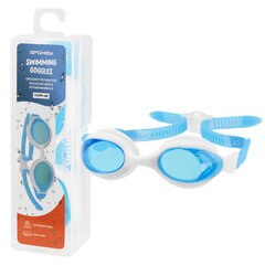 Plaukimo akiniai Spokey Flippi, mėlyni kaina ir informacija | Plaukimo akiniai | pigu.lt