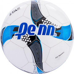 Мяч футбольный Penn Star, размер 5 цена и информация | Футбольные мячи | pigu.lt