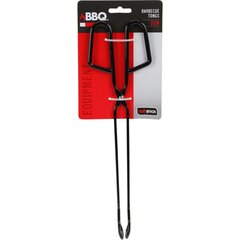 Grilio žnyplės BBQ, juodos, 31,5 cm цена и информация | BBQ Грили, мангалы, коптильни | pigu.lt