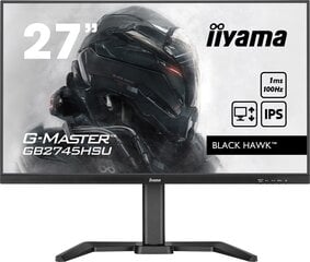 iiyama G-MASTER GB2745HSU-B1 kompiuterio monitorius 68,6 cm (27") 1920 x 1080 pikseliai „Full HD“ LED Juoda kaina ir informacija | Monitoriai | pigu.lt