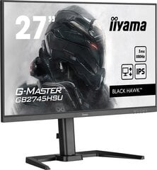 iiyama G-MASTER GB2745HSU-B1 kompiuterio monitorius 68,6 cm (27") 1920 x 1080 pikseliai „Full HD“ LED Juoda kaina ir informacija | Monitoriai | pigu.lt