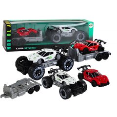 Automobilių rinkinys Lean Toys kaina ir informacija | Žaislai berniukams | pigu.lt