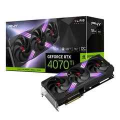 PNY GeForce RTX 4070 Ti Super XLR8 Gaming Verto Epic-X RGB (VCG4070TS16TFXXPB1-O) kaina ir informacija | Vaizdo plokštės (GPU) | pigu.lt