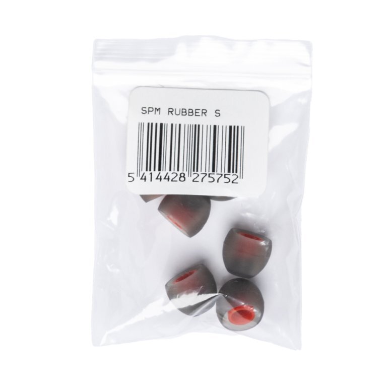 Pakaitinės kempinėlės-paduškėlės ausinėm Stagg SPM Rubber S (3 poros) kaina ir informacija | Ausinės | pigu.lt