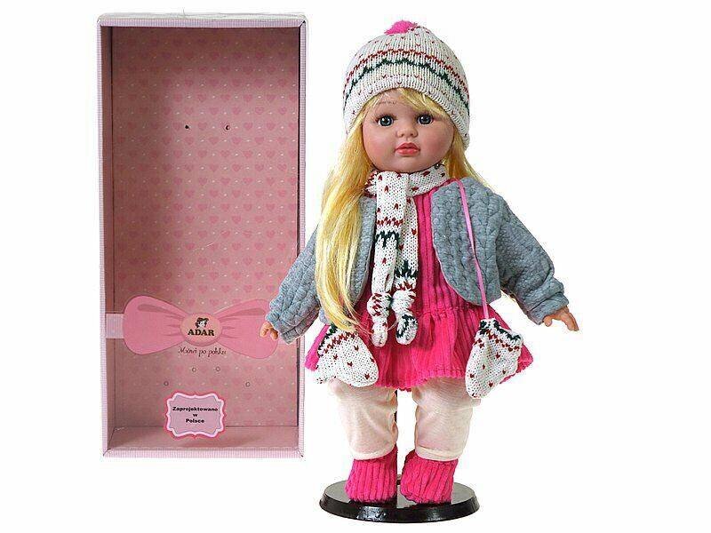 Lėlė su žiemine apranga Adar, 40 cm kaina ir informacija | Žaislai mergaitėms | pigu.lt