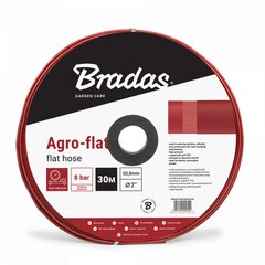 Шланг плоский Agro-Flat WP8 / BP24 Bar - 2" / 100м цена и информация | Оборудование для полива | pigu.lt