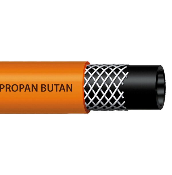 Dujų žarna Propan-Butan 9*3mm / 50m kaina ir informacija | Mechaniniai įrankiai | pigu.lt