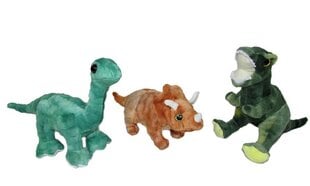 Pliušinis dinozauras, 17 cm kaina ir informacija | Minkšti (pliušiniai) žaislai | pigu.lt
