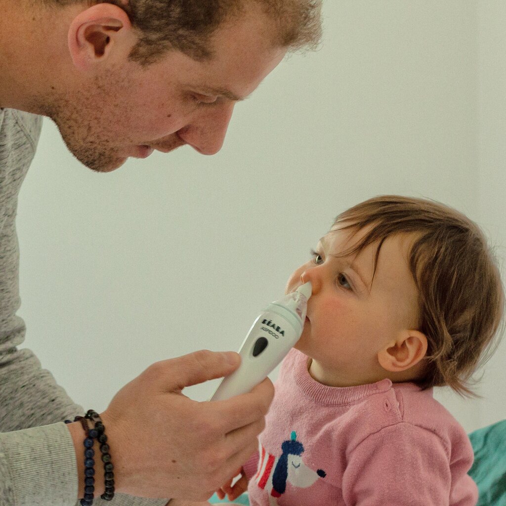 Elektrinis kūdikių nosies aspiratorius Beaba Aspidoo цена и информация | Sveikatos priežiūros priemonės | pigu.lt