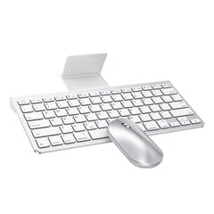 Mouse and keyboard combo for IPad|IPhone Omoton KB088 (silver) цена и информация | Клавиатуры | pigu.lt