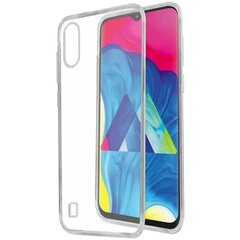 Kieto silikono (TPU) dėklas - skaidrus (Galaxy A10) kaina ir informacija | Telefono dėklai | pigu.lt