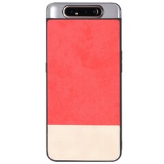 „Bi-Color“ Splicing чехол – песочный / красный (Galaxy A70) цена и информация | Чехлы для телефонов | pigu.lt