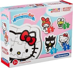 Пазл Clementoni Hello Kitty 4в1 20818 цена и информация | Пазлы | pigu.lt