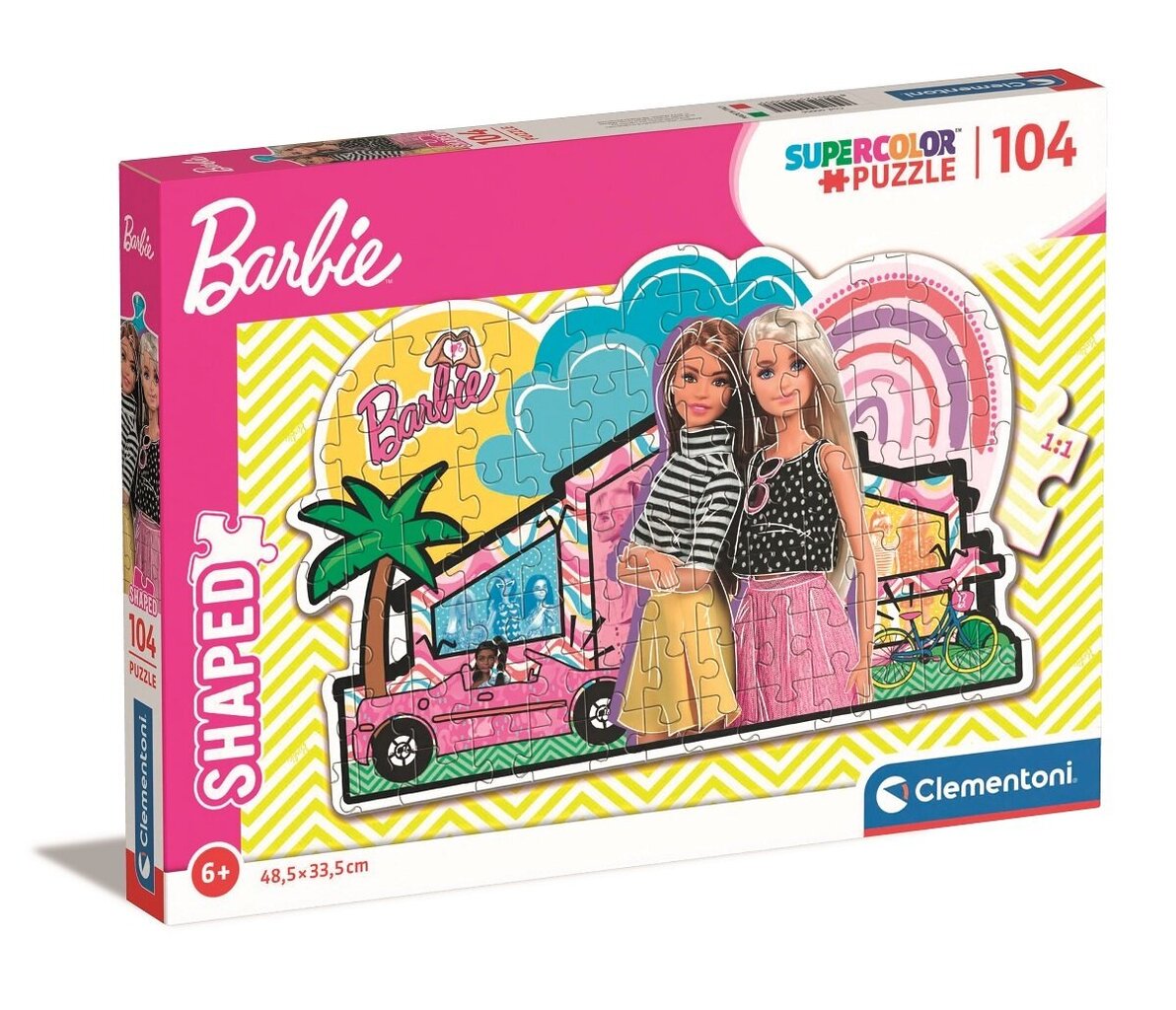 Dėlionė Clementoni Puzzle Barbie 27163, 104 d. kaina ir informacija | Dėlionės (puzzle) | pigu.lt