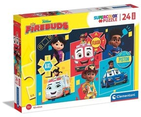 Пазл Clementoni Puzzle Disney Firebuds 24244, 24 детали цена и информация | Пазлы | pigu.lt