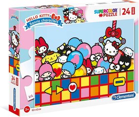 Пазл Clementoni Puzzle Hello Kitty 24202, 24 деталей цена и информация | Пазлы | pigu.lt