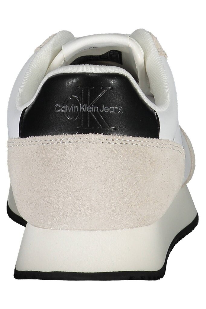 Sportiniai batai vyrams Calvin Klein YM0YM00746, balti kaina ir informacija | Kedai vyrams | pigu.lt