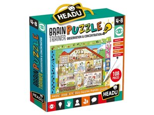 Dėlionė Headu Brain Trainer, 108 d. kaina ir informacija | Dėlionės (puzzle) | pigu.lt