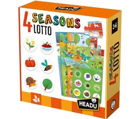 Пазл Headu 4 Seasons Lotto цена и информация | Пазлы | pigu.lt