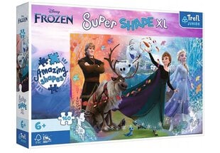 Пазл Trefl Junior Discover the world of Frozen, 160 деталей цена и информация | Пазлы | pigu.lt