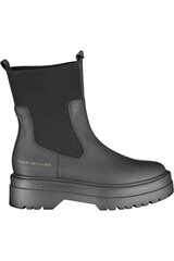 Tommy Hilfiger auliniai batai moterims FW0FW07226F, juodi kaina ir informacija | Aulinukai, ilgaauliai batai moterims | pigu.lt
