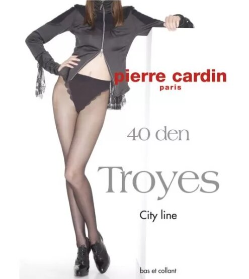 Pėdkelnės moterims Pierre Cardin 8300205005063, juodos, 40 DEN kaina ir informacija | Pėdkelnės | pigu.lt