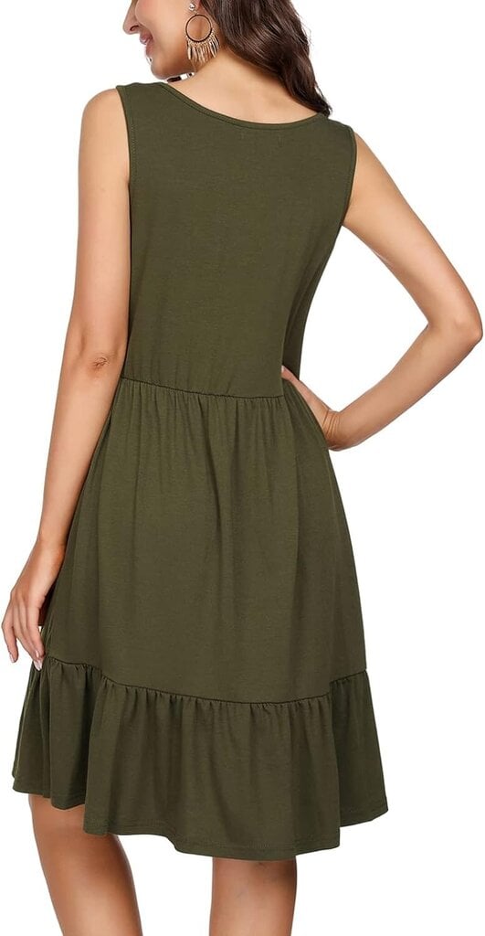 Aottori suknelė moterims, žalia kaina ir informacija | Suknelės | pigu.lt