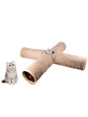 Игрушка для животных, складной тоннель, Electronics LV-287, 1 шт цена и информация | Игрушки для кошек | pigu.lt