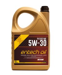 Масло моторное Entech Oil 5w30 FS C2/C3, 5л цена и информация | Моторные масла | pigu.lt