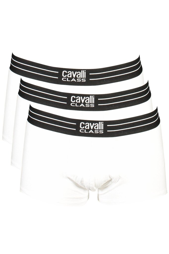 Trumpikės vyrams Cavalli Class BI00053, baltos, 3 vnt. kaina ir informacija | Trumpikės | pigu.lt
