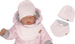 Komplektas kūdikiams Zyzio&Zuzia, rožinis kaina ir informacija | Kepurės, pirštinės, kaklaskarės kūdikiams | pigu.lt