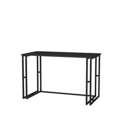 Stalas Asir, 120x60x74,8 cm, juodas/pilkas kaina ir informacija | Kompiuteriniai, rašomieji stalai | pigu.lt