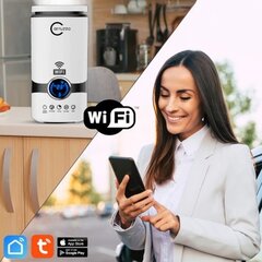 Ультразвуковой увлажнитель воздуха Carruzzo Exclusive Line Smart Home 40 м³/ч 28 Вт 4 л белый цена и информация | Увлажнители воздуха | pigu.lt