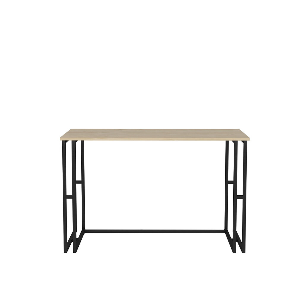 Stalas Asir, 120x60x74,8 cm, juodas/rudas kaina ir informacija | Kompiuteriniai, rašomieji stalai | pigu.lt