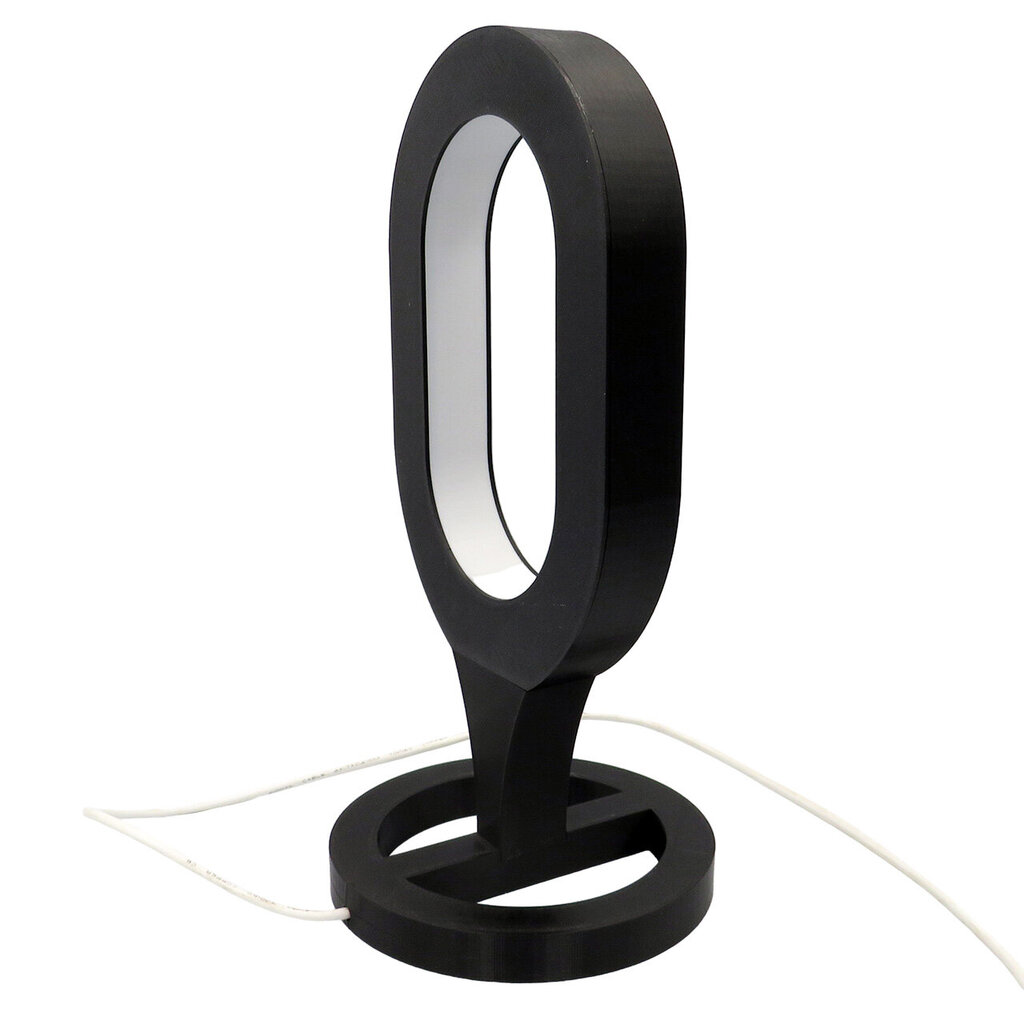 3Dgaminiai stalinis šviestuvas Ovalas kaina ir informacija | Staliniai šviestuvai | pigu.lt