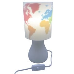 3Dgaminiai stalinis šviestuvas Pasaulio žemėlapis kaina ir informacija | Staliniai šviestuvai | pigu.lt