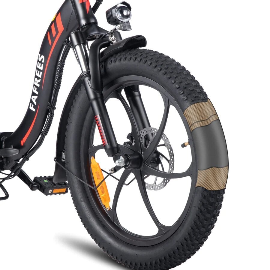 Elektrinis dviratis Fafrees F20 20", juodas kaina ir informacija | Elektriniai dviračiai | pigu.lt