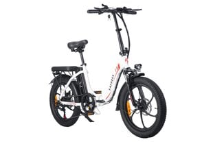 Elektrinis dviratis Fafrees F20 20", baltas kaina ir informacija | Elektriniai dviračiai | pigu.lt