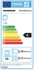 Heinner HFSC-V50LITSL kaina ir informacija | Dujinės viryklės | pigu.lt