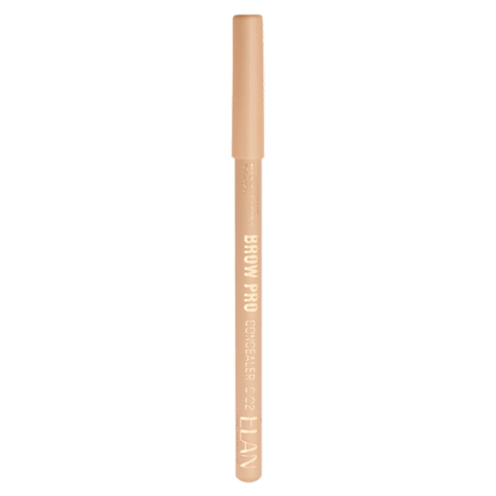 Universalus koreguojantis pieštukas Elan Brow Pro Concealer, 02 Warm Nude, 1 vnt. цена и информация | Antakių dažai, pieštukai | pigu.lt