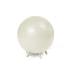 Gimnastiko kamuolys Original Pezzi Maxafe, 65cm, baltas kaina ir informacija | Gimnastikos kamuoliai | pigu.lt