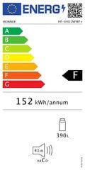 Heinner HF-V401NFWF+ цена и информация | Холодильники | pigu.lt