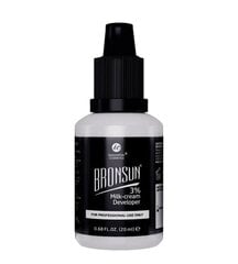 Kreminis oksidantas Bronsun 3% Milk Cream Developer, 20 ml цена и информация | Карандаши, краска для бровей | pigu.lt